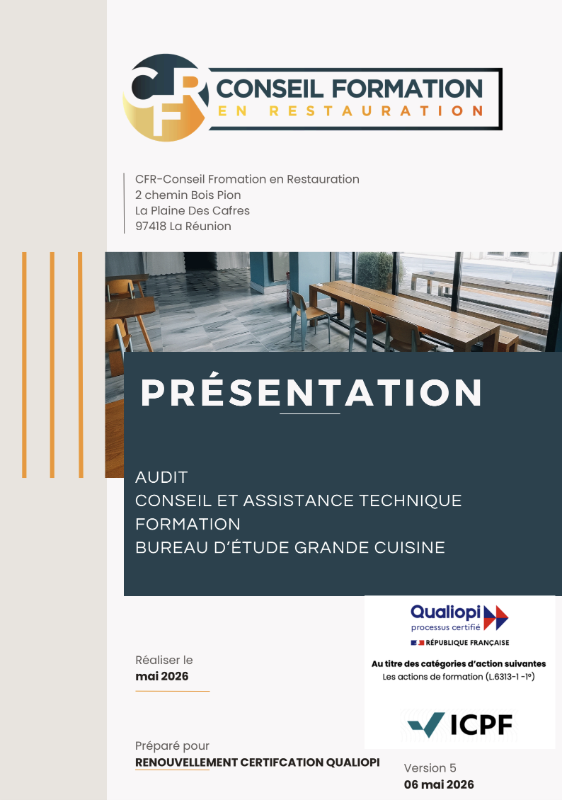 Présentation de CFR 2026